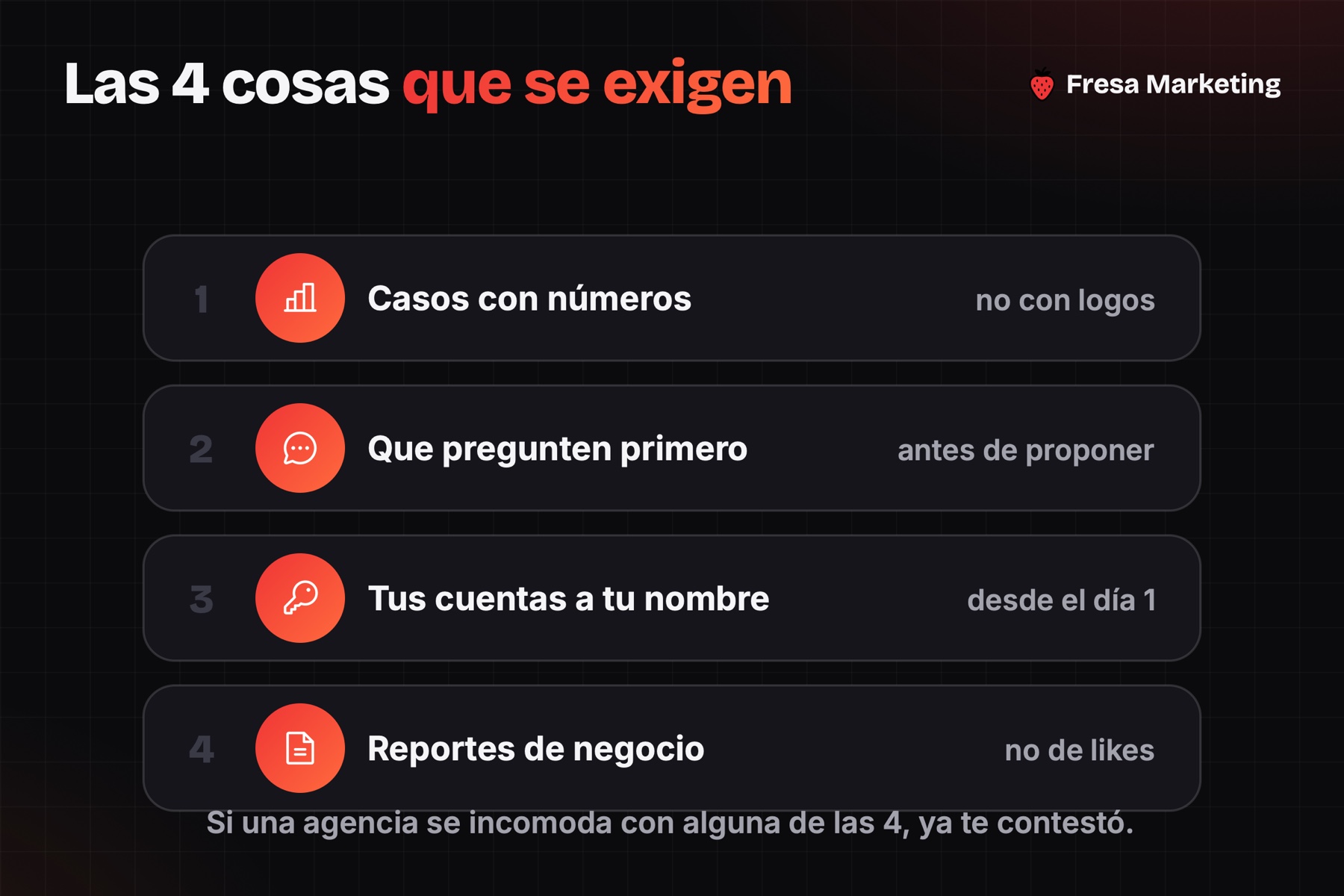 Las 4 cosas que se le exigen a una agencia de marketing digital panamá antes de contratarla