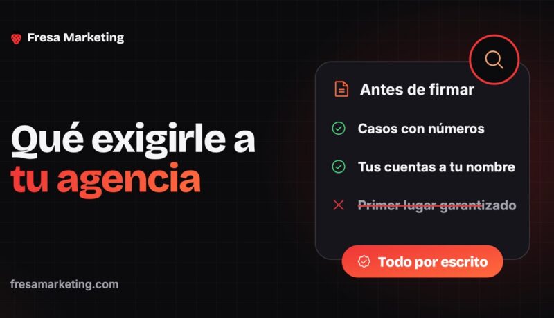 Portada de agencia de marketing digital panamá: la lista de lo que se exige antes de firmar