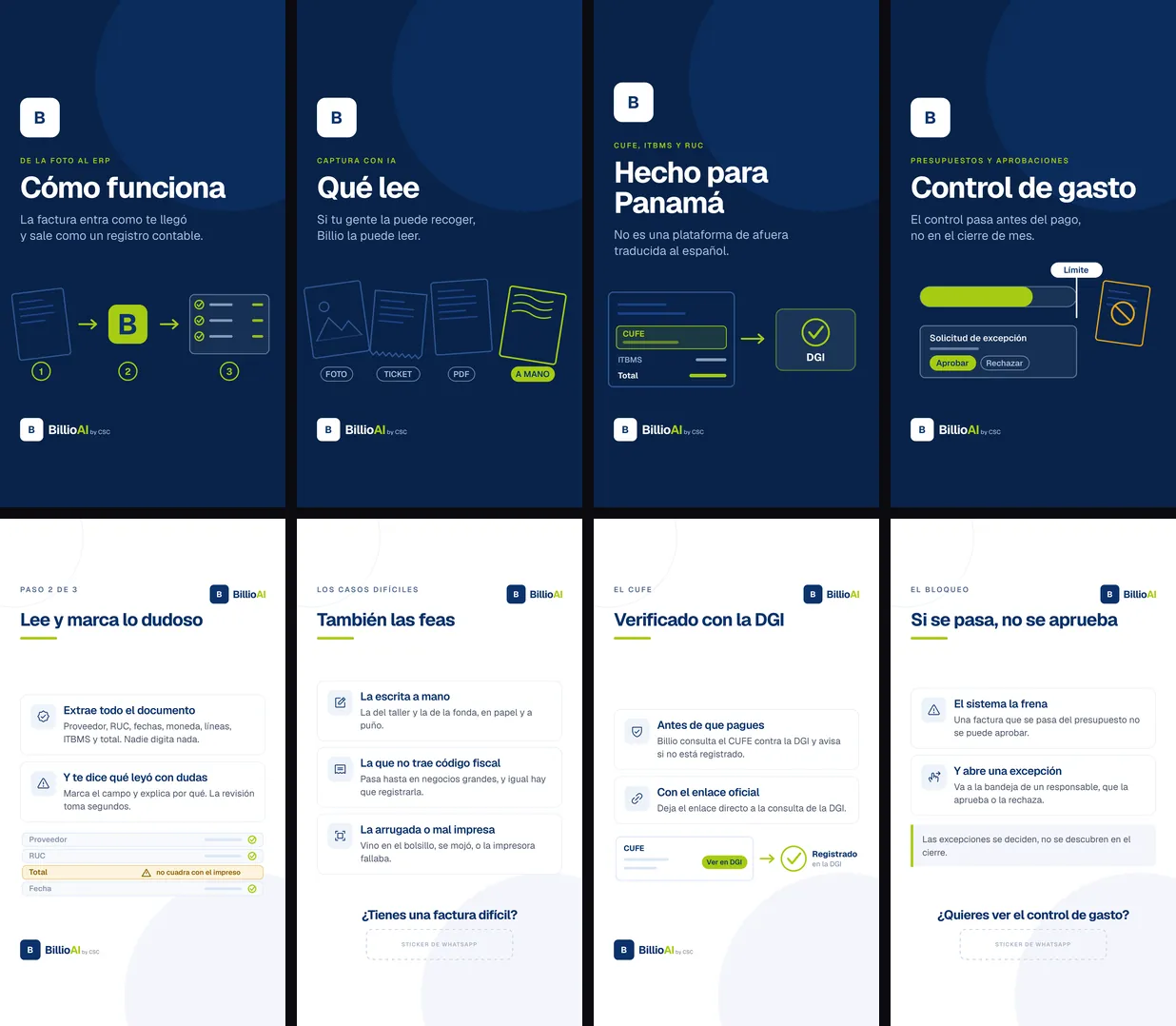 Historias de Instagram de Billio: cómo funciona, qué lee, hecho para Panamá y control de gasto