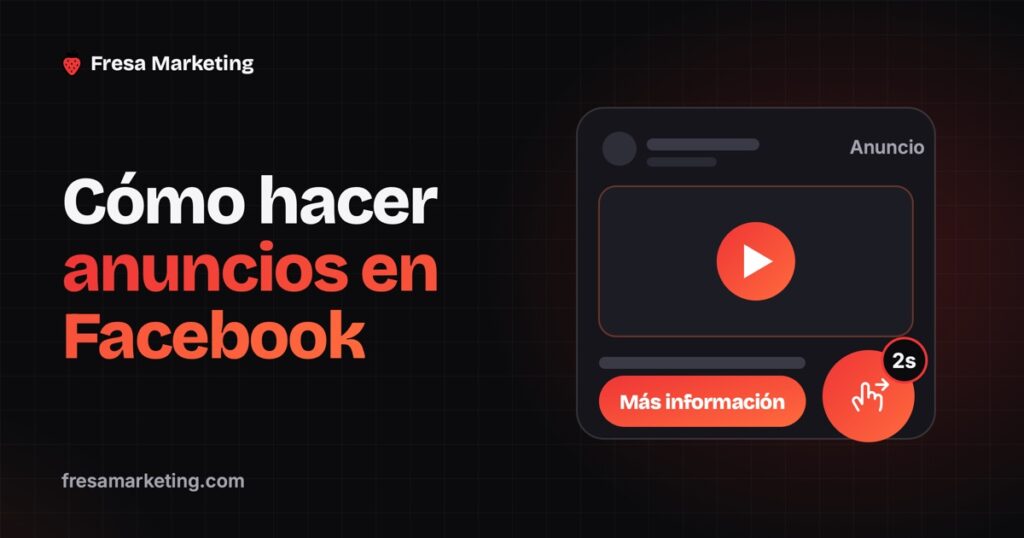 Portada de cómo hacer anuncios en facebook: un anuncio en video que frena el dedo en 2 segundos