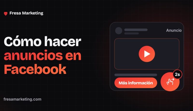 Portada de cómo hacer anuncios en facebook: un anuncio en video que frena el dedo en 2 segundos