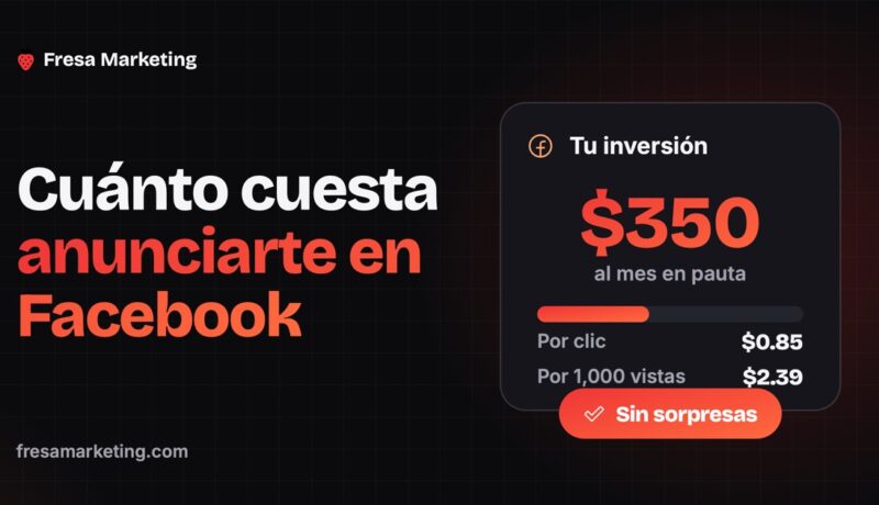 Portada de cuánto cuesta hacer publicidad en facebook en panamá: $350 al mes en pauta