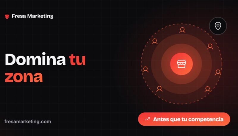 Portada de cómo dominar el mercado local con publicidad digital: tu negocio en el centro de su zona