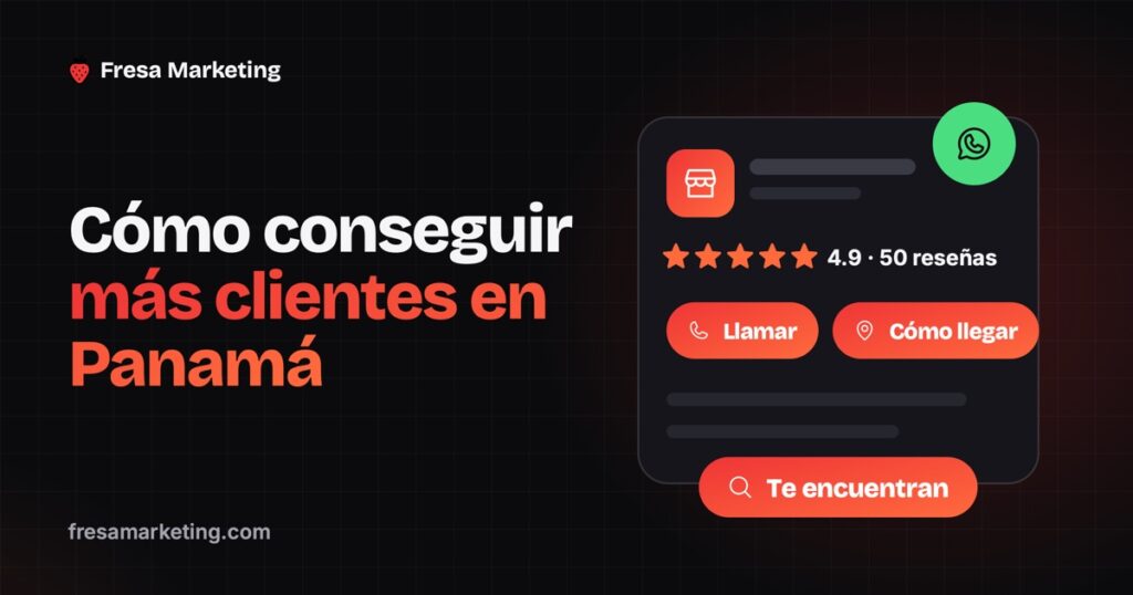 Portada de cómo conseguir más clientes para mi negocio en panamá: un perfil de Google con reseñas