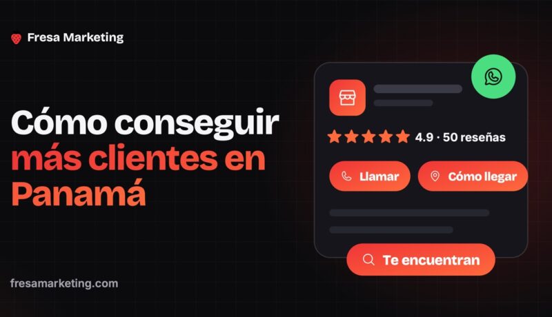 Portada de cómo conseguir más clientes para mi negocio en panamá: un perfil de Google con reseñas