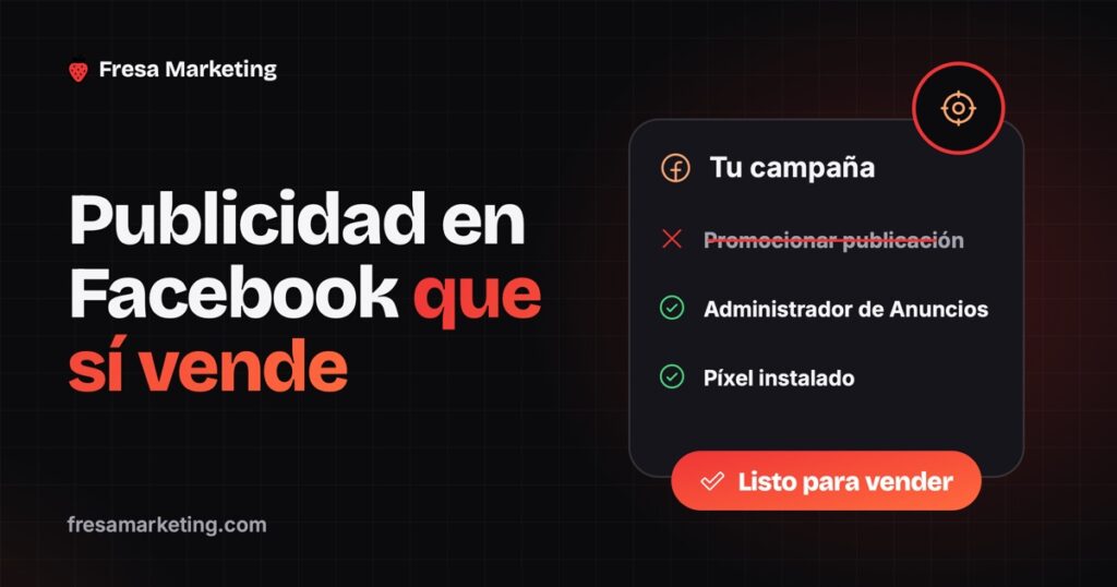 Portada de publicidad en facebook para negocios locales panamá: administrador de anuncios y píxel listos