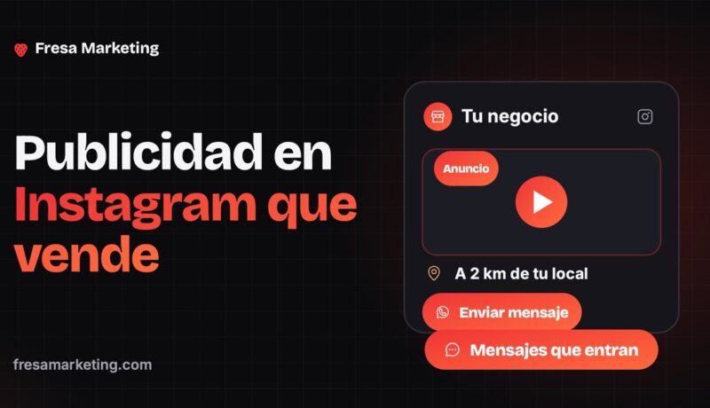 Portada de publicidad en instagram para negocios locales panamá: el anuncio a 2 km