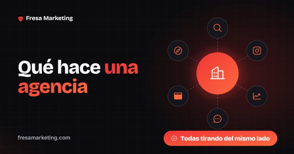Portada de qué hace una agencia de marketing digital en panamá: las piezas trabajando juntas