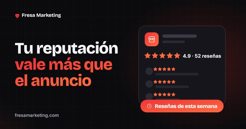 Portada de reputación online negocios locales panamá: una ficha con 4.9 estrellas y reseñas frescas