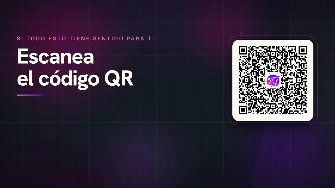 Cierre del video comercial de SalonSistem con código QR al WhatsApp