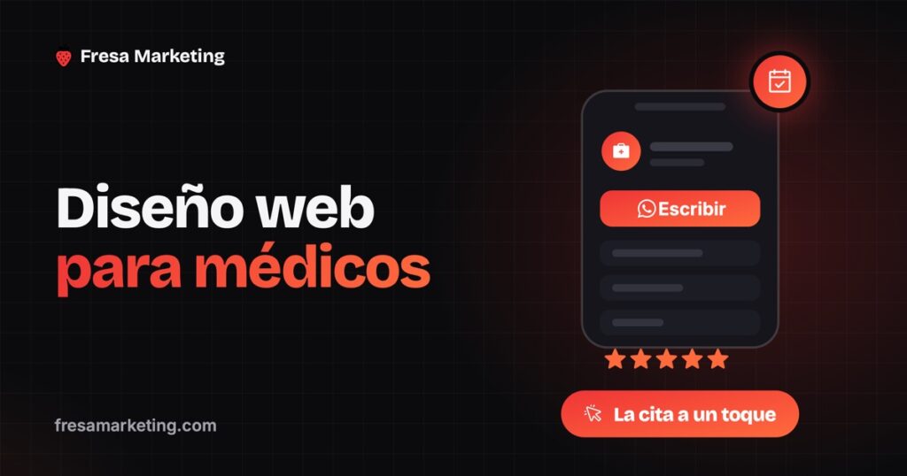 Portada de diseño web para médicos en panamá: la cita a un toque desde el celular