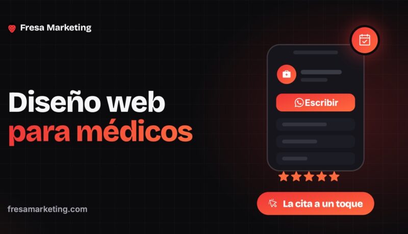 Portada de diseño web para médicos en panamá: la cita a un toque desde el celular