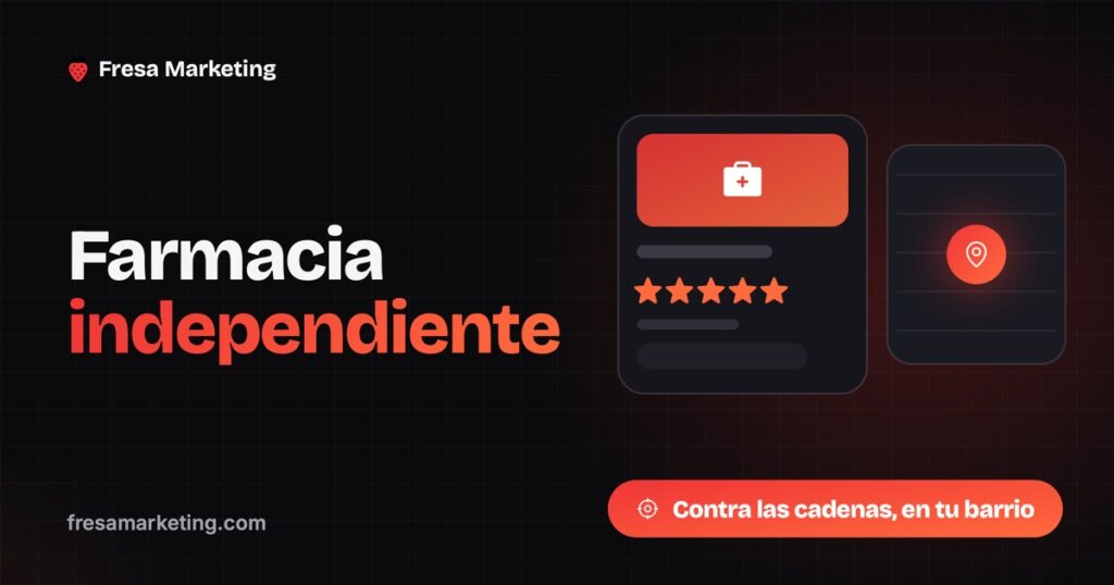 Portada de marketing digital para farmacias en panamá: la farmacia del barrio en el mapa