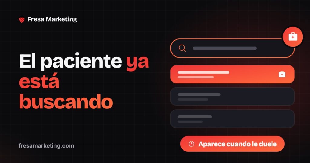 Portada de publicidad para clínicas de fisioterapia en panamá: la búsqueda que trae al paciente